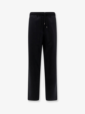 Cotton blend trousers