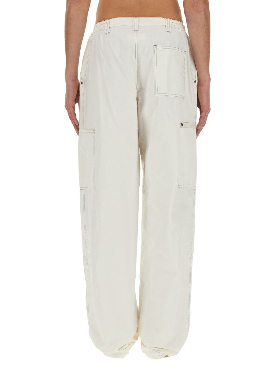 COTTON CANVAS PANTS