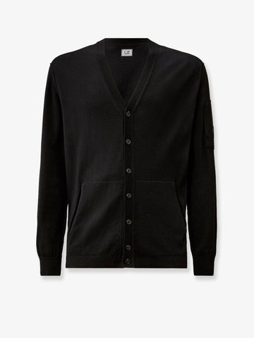 Cotton cardigan with Logo detail