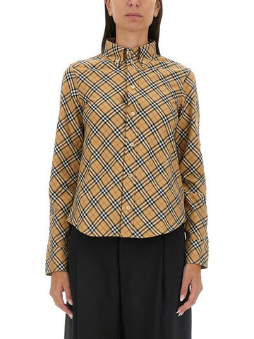 COTTON CHECK SHIRT