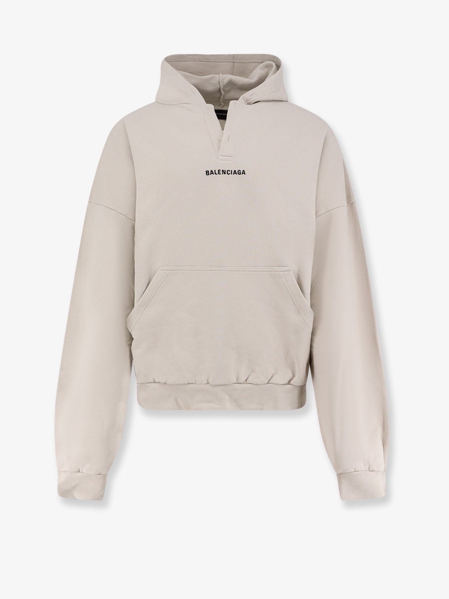 Cotton hooded sweatshirt