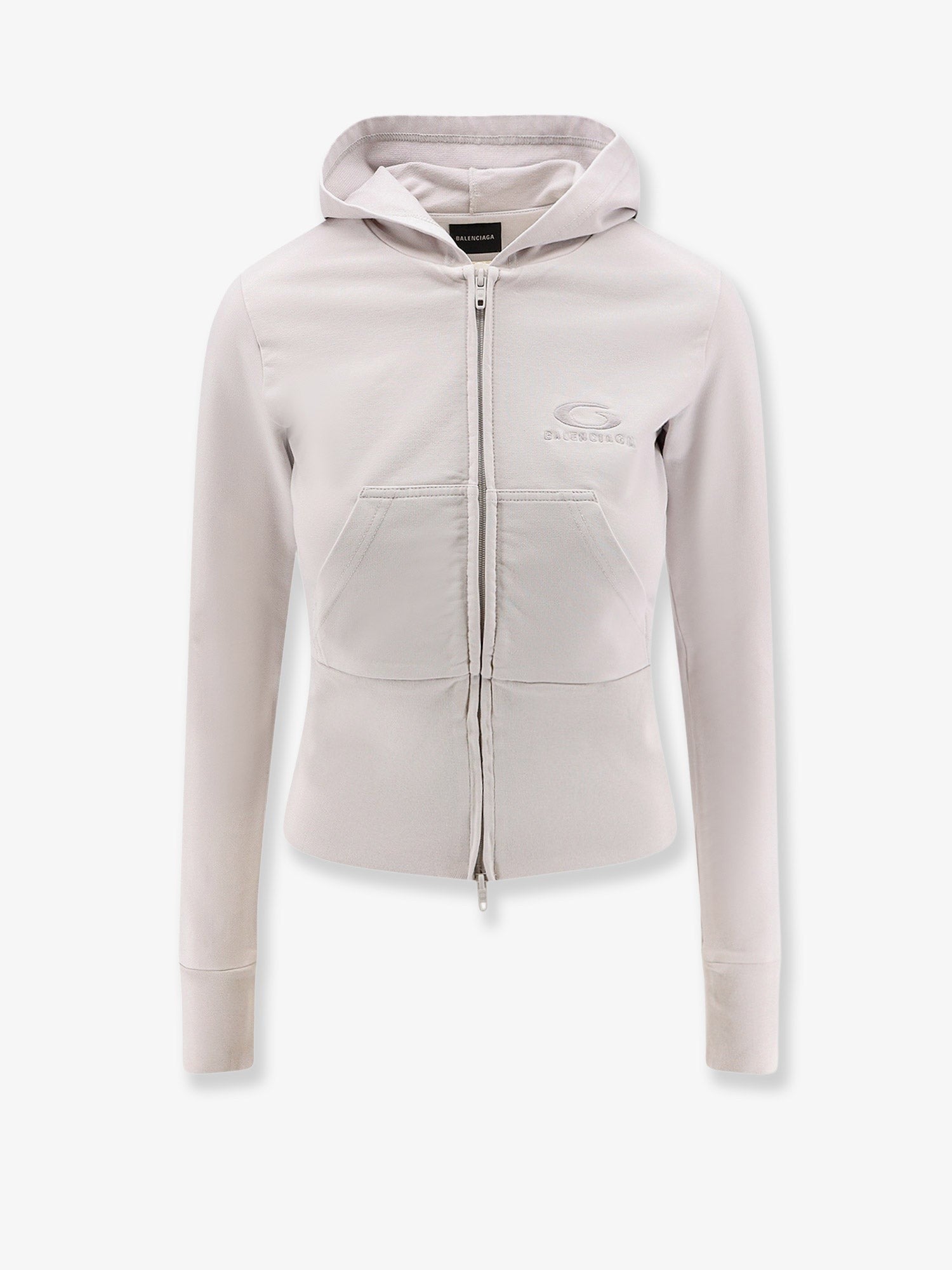 Cotton hooded sweatshirt