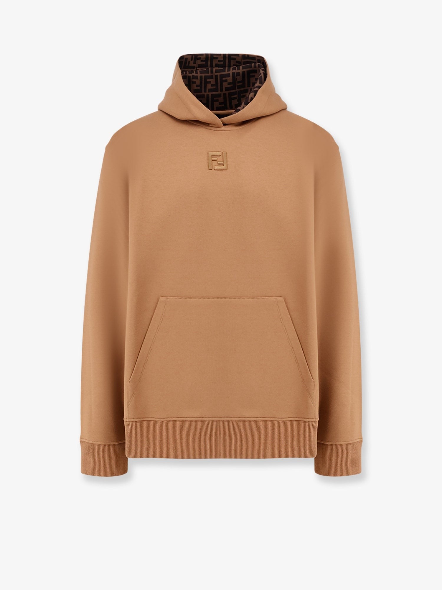 Cotton hooded sweatshirt