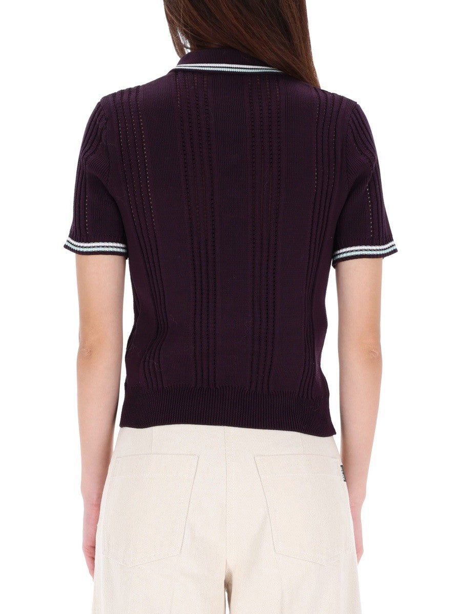 COTTON KNIT POLO SHIRT