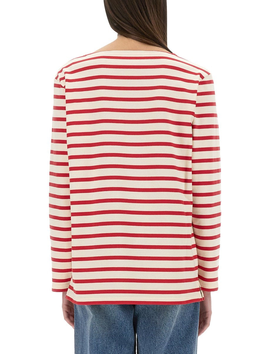 COTTON LONG SLEEVE T-SHIRT WITH PRINT