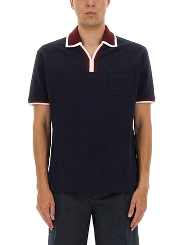 COTTON PIQUE POLO