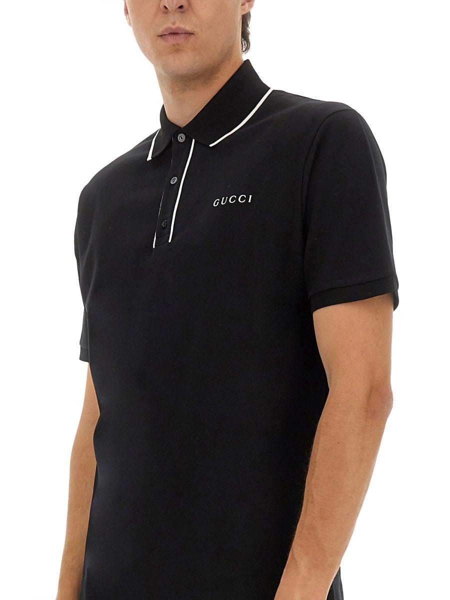 COTTON PIQUE POLO