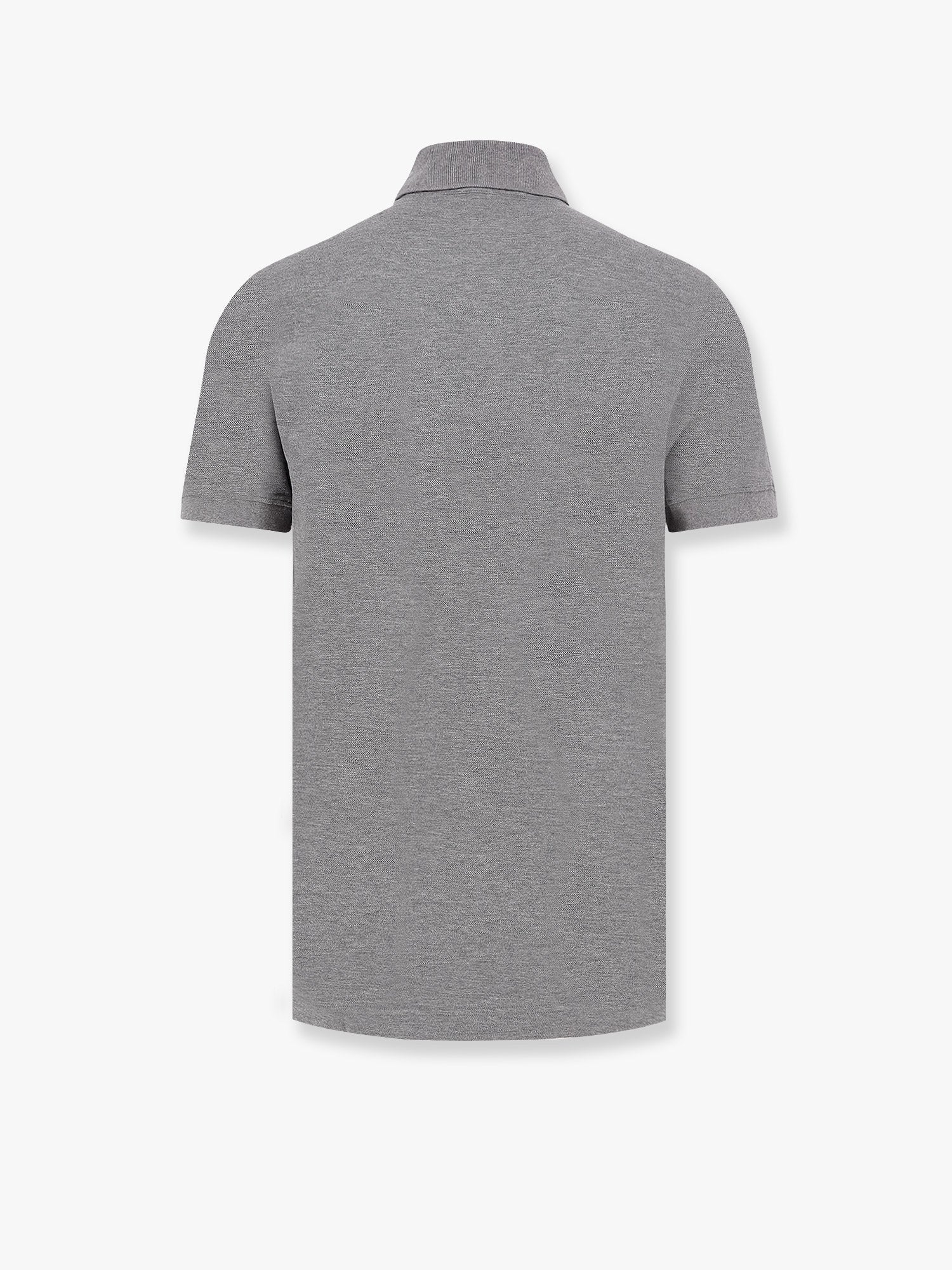 Cotton polo shirt with dolce&gabbana milano plate