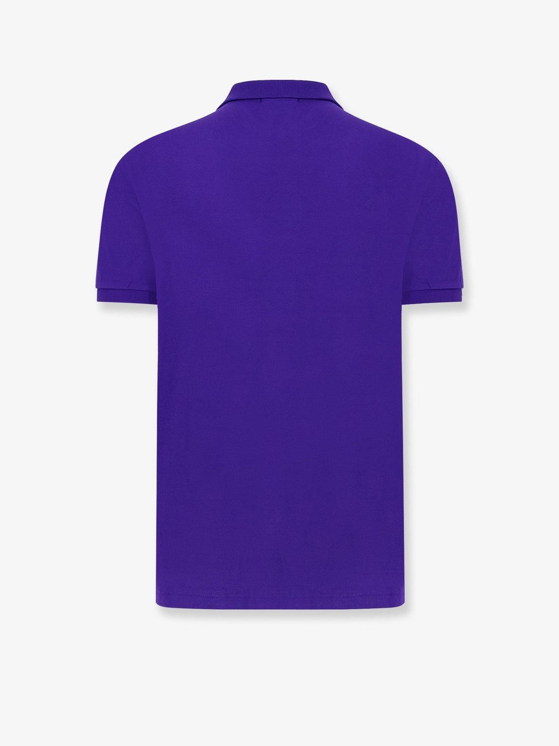 Cotton polo shirt with embroidered logo