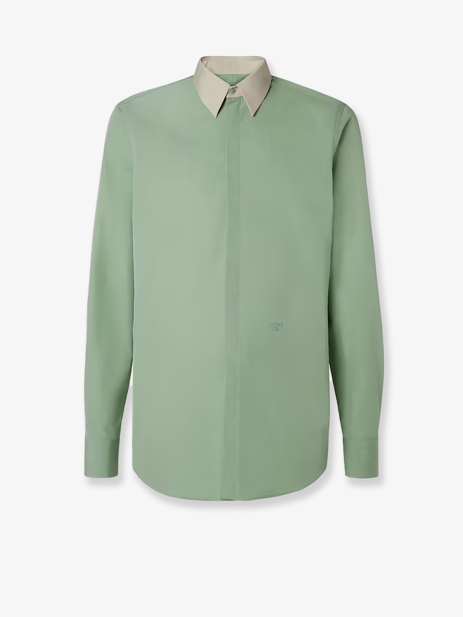 Cotton poplin shirt