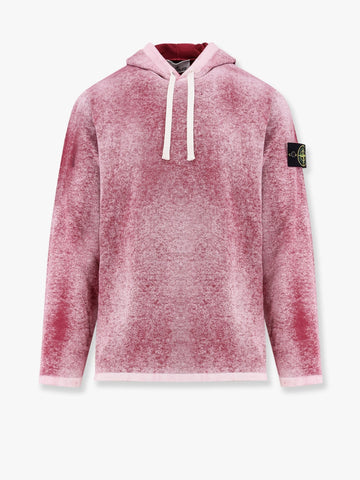 Cotton reversible sweater with iconic logo patch