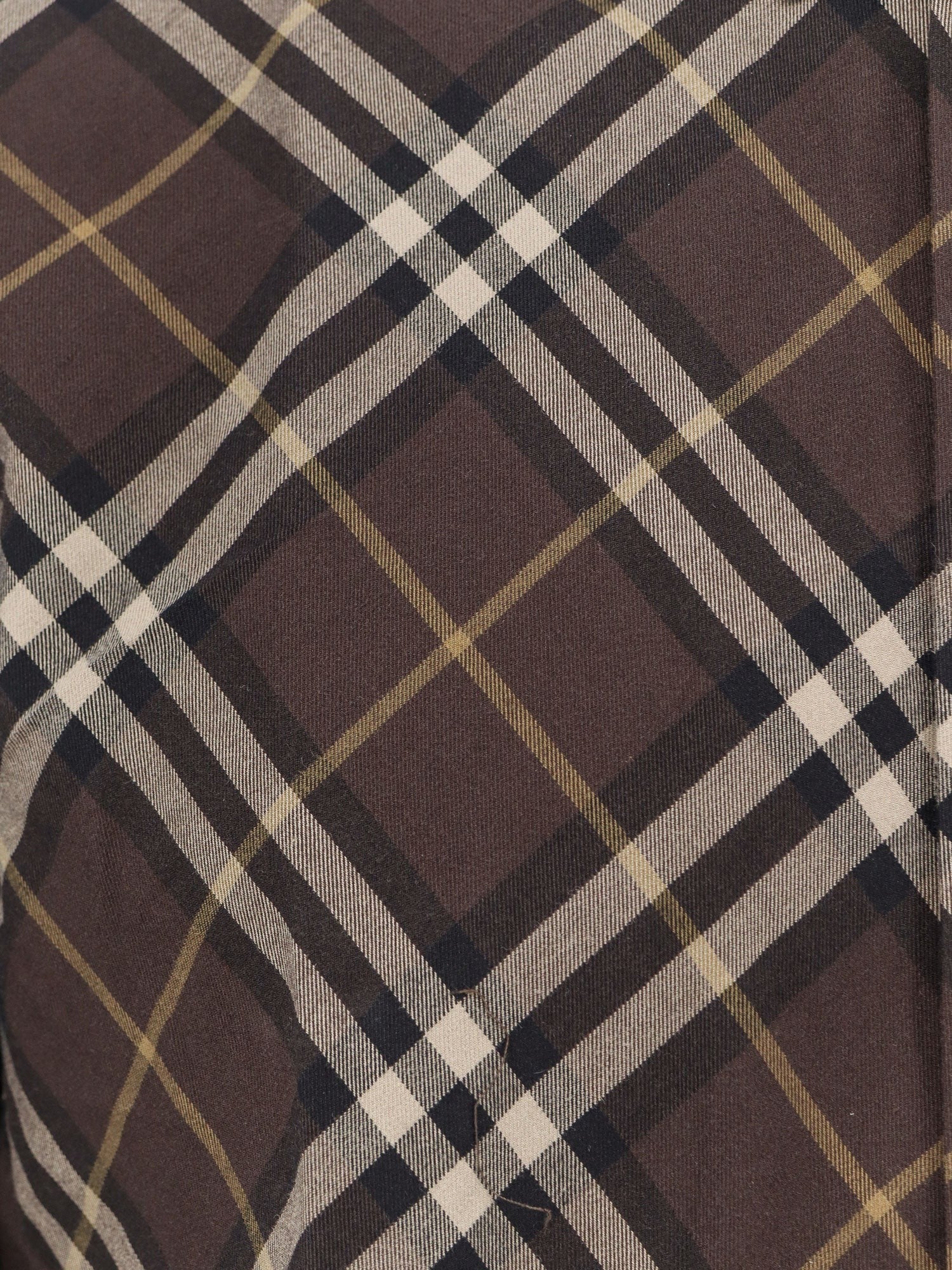 Cotton shirt with Check motif