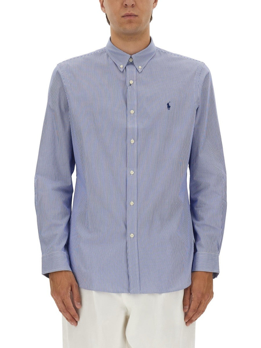 COTTON SHIRT WITH LOGO