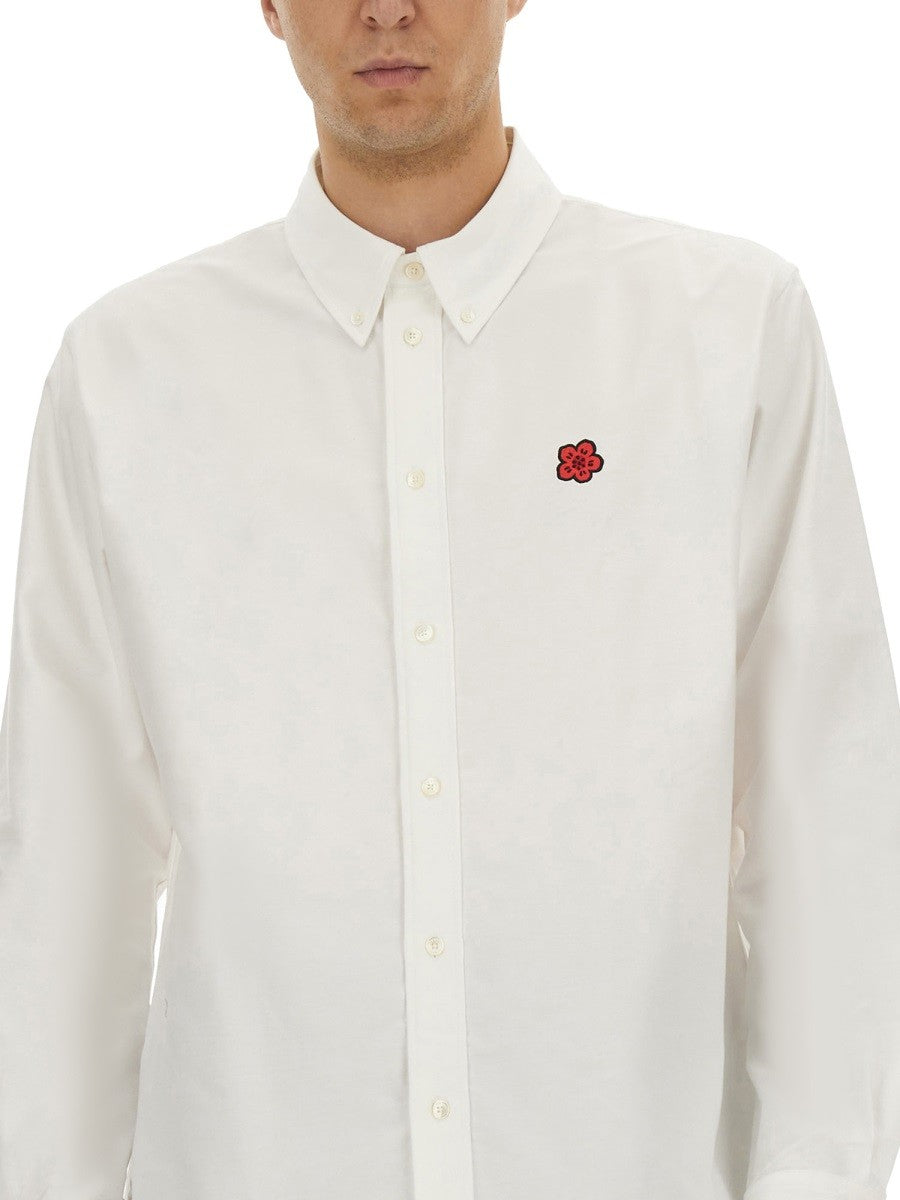 SHIRT WITH "BOKE FLOWER" EMBROIDERY