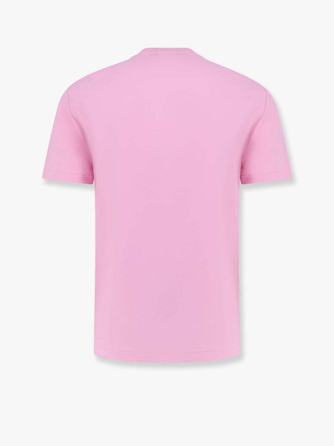 Cotton T-shirt with logo embroidery