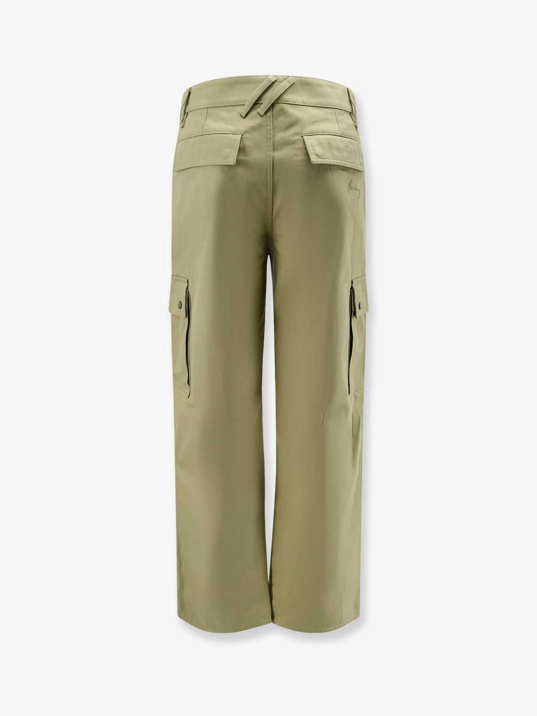 Cotton trousers with Logo embroidery