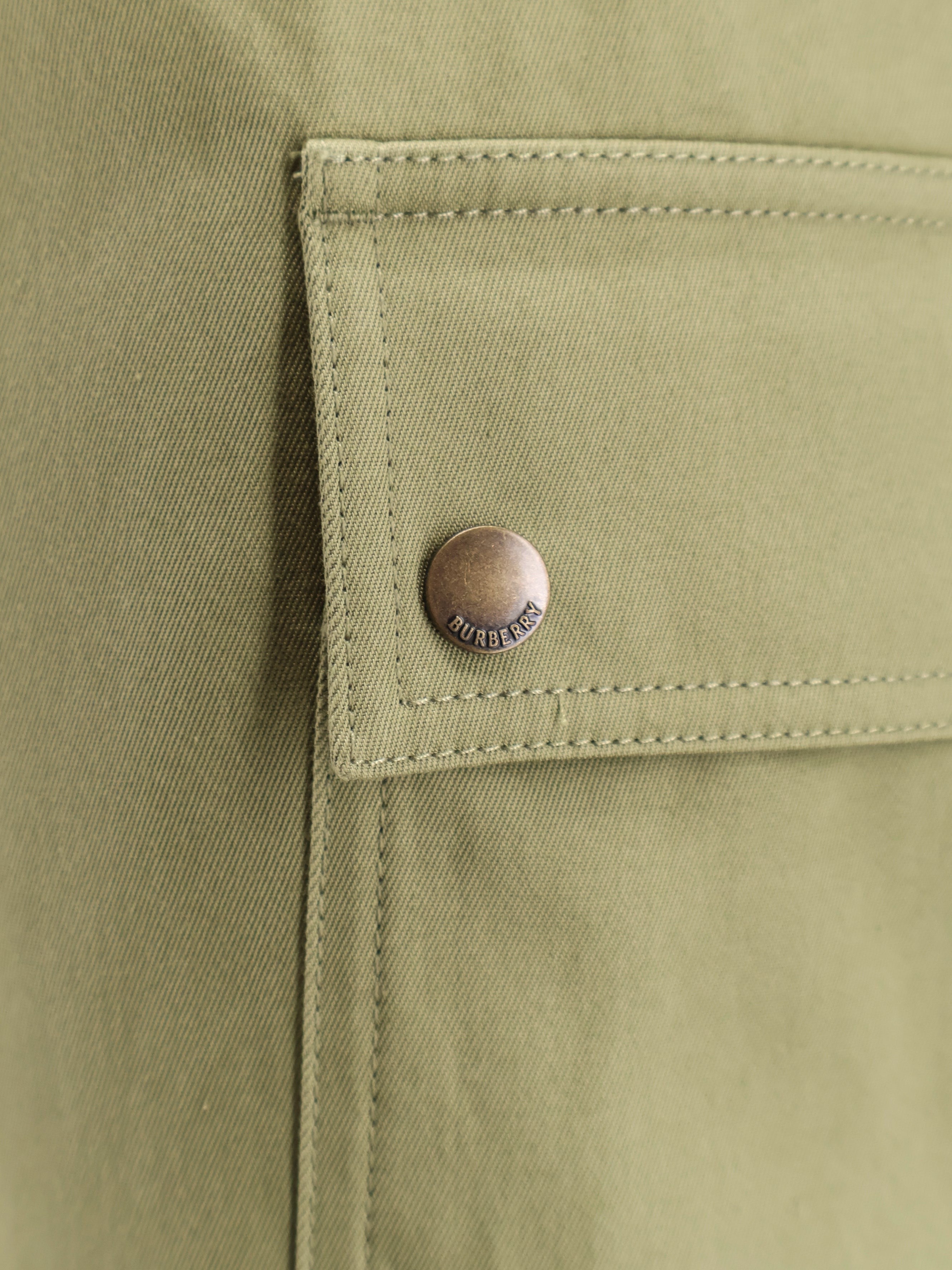 Cotton trousers with Logo embroidery
