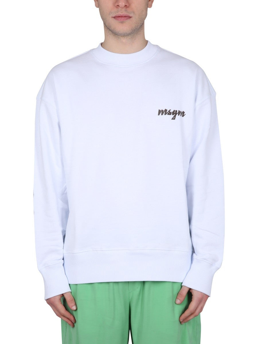 CREWNECK SWEATSHIRT WITH LOGO
