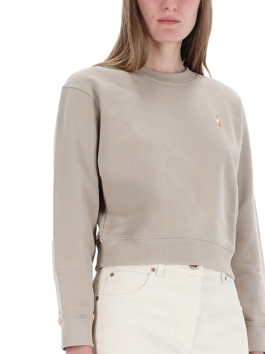 CROPPED "FOX" SWEATSHIRT