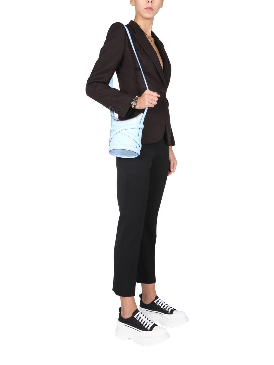 CROPPED STRAIGHT TROUSERS