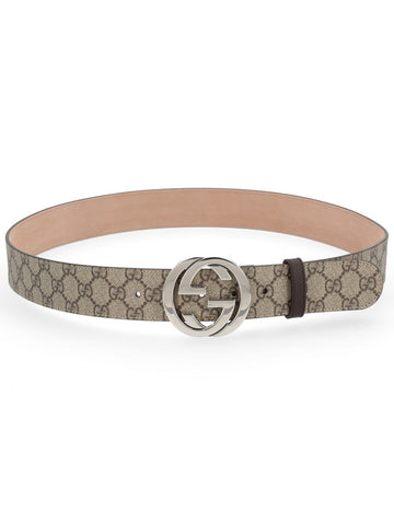 CROSS BUCKLE BELT "GG"