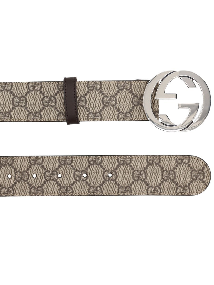 CROSS BUCKLE BELT "GG"
