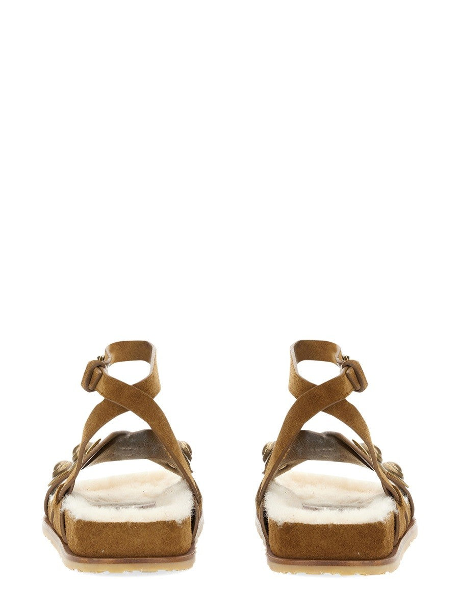 "CROWN ME" SANDAL