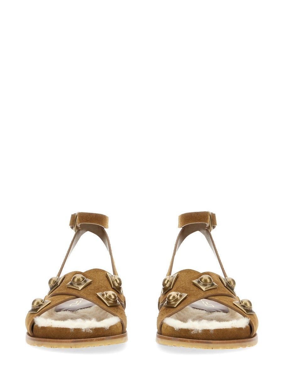 "CROWN ME" SANDAL
