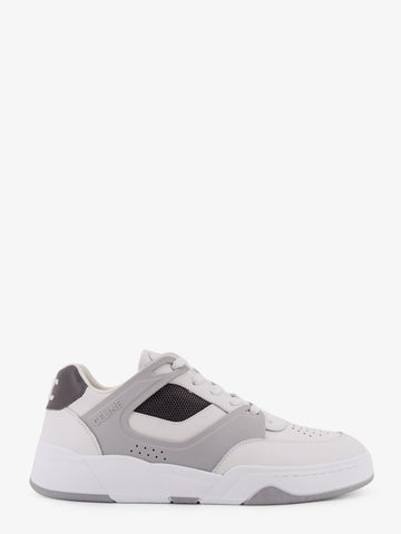CT-09 Trainer low-top leather sneakers with mesh inserts
