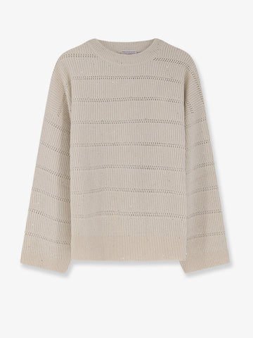 Dazzling cashmere and wool sweater