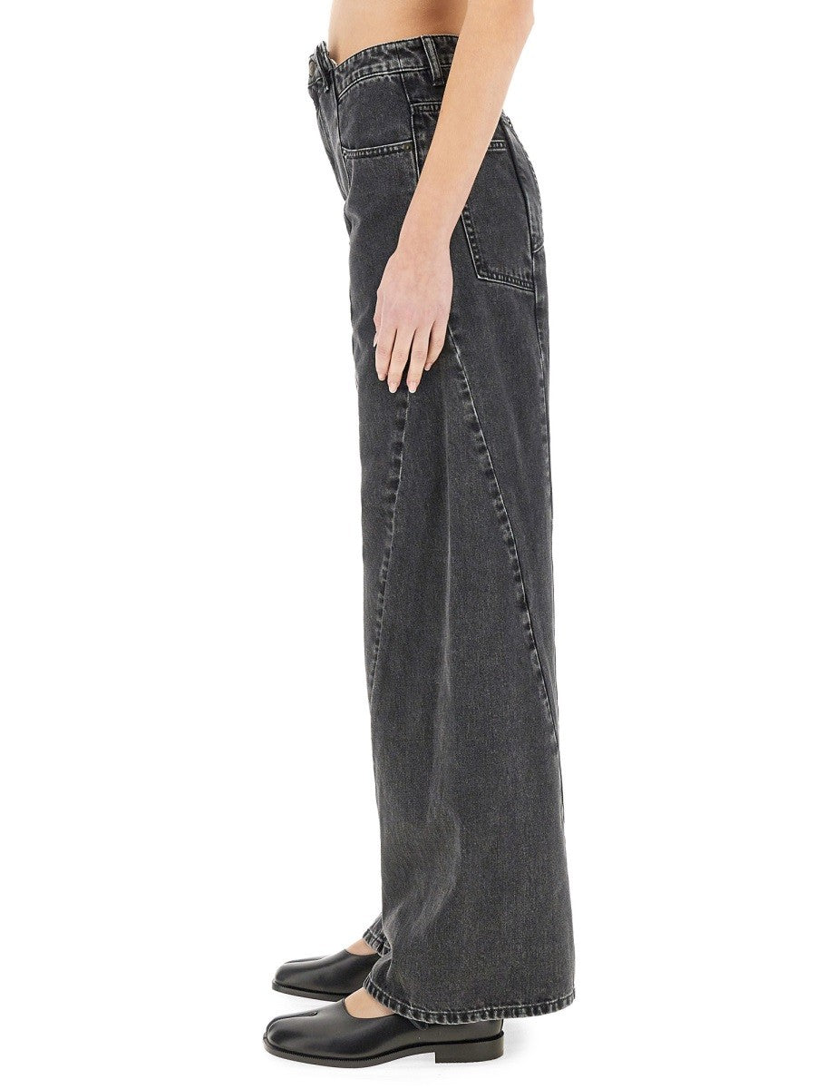 "DÈCORTIQUÉ" PALAZZO JEANS