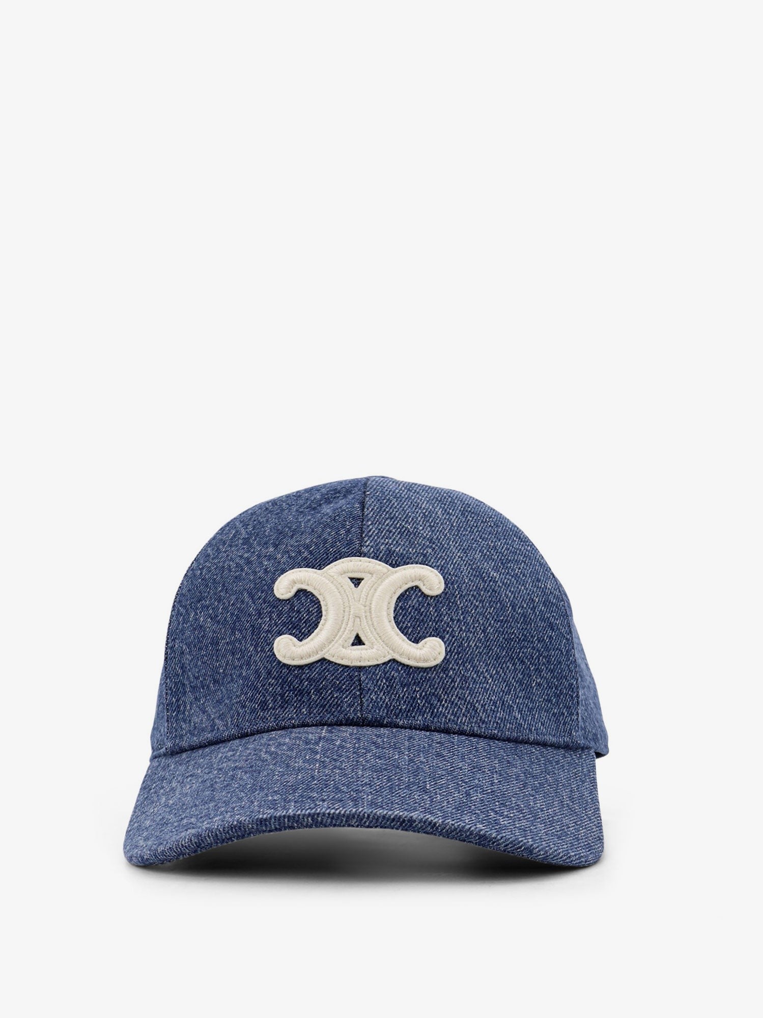 Denim baseball hat
