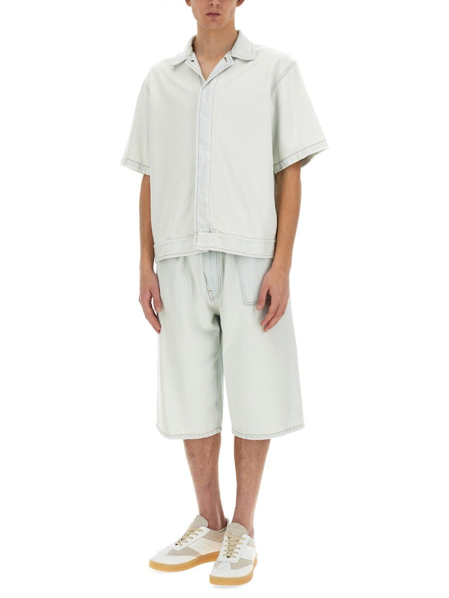 DENIM BERMUDA SHORTS