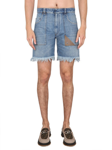 DENIM BERMUDA SHORTS