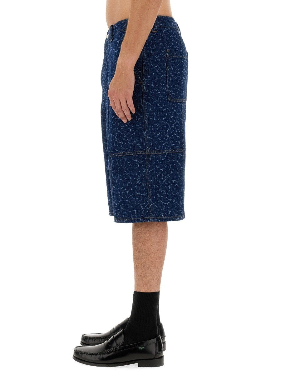 DENIM BERMUDA SHORTS