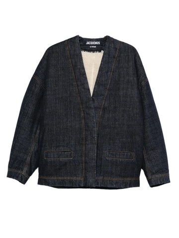 DENIM CARDIGAN "DE-NIMES"