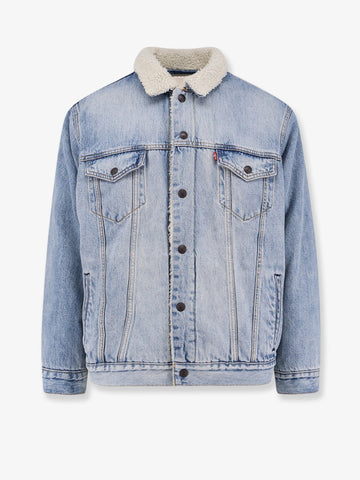 Denim jacket with Repreve® lining