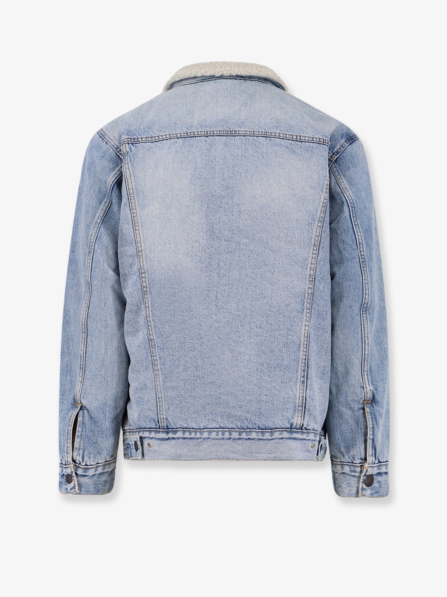 Denim jacket with Repreve® lining