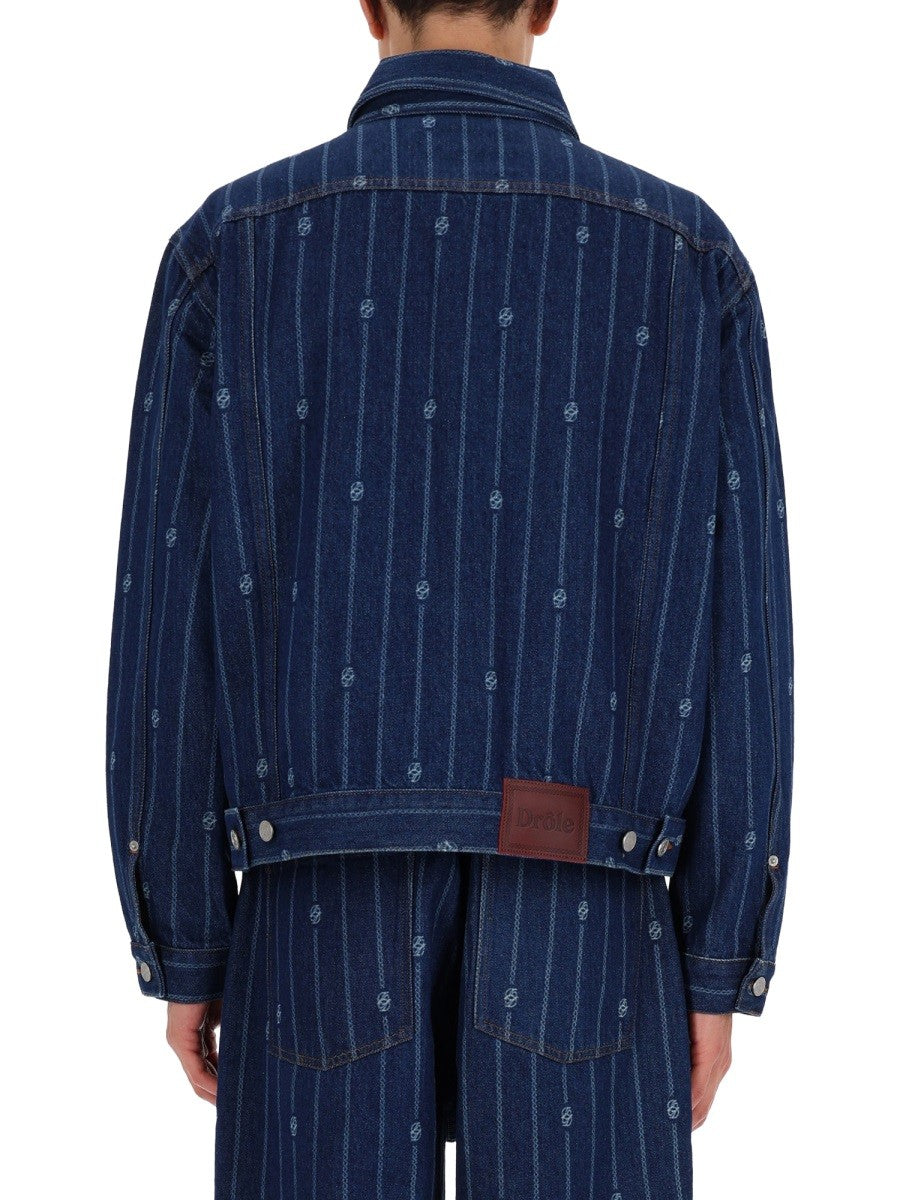 "DENIM MONOGRAMME" JACKET