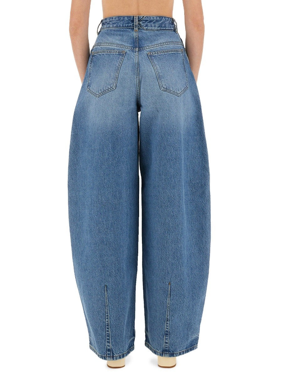 DENIM PANTS "DE-NIMES OVALO"