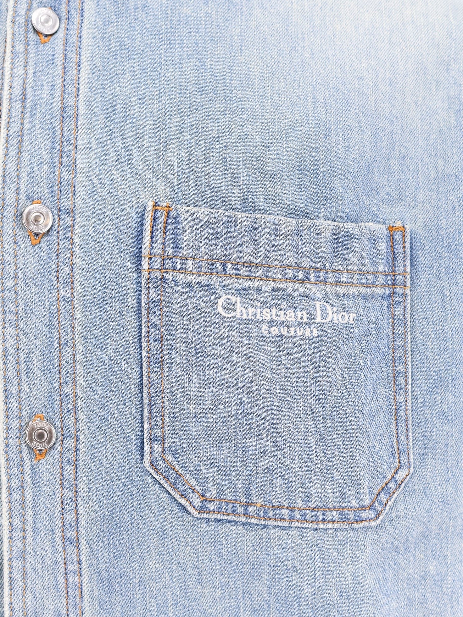 Denim shirt/jacket with madras lining