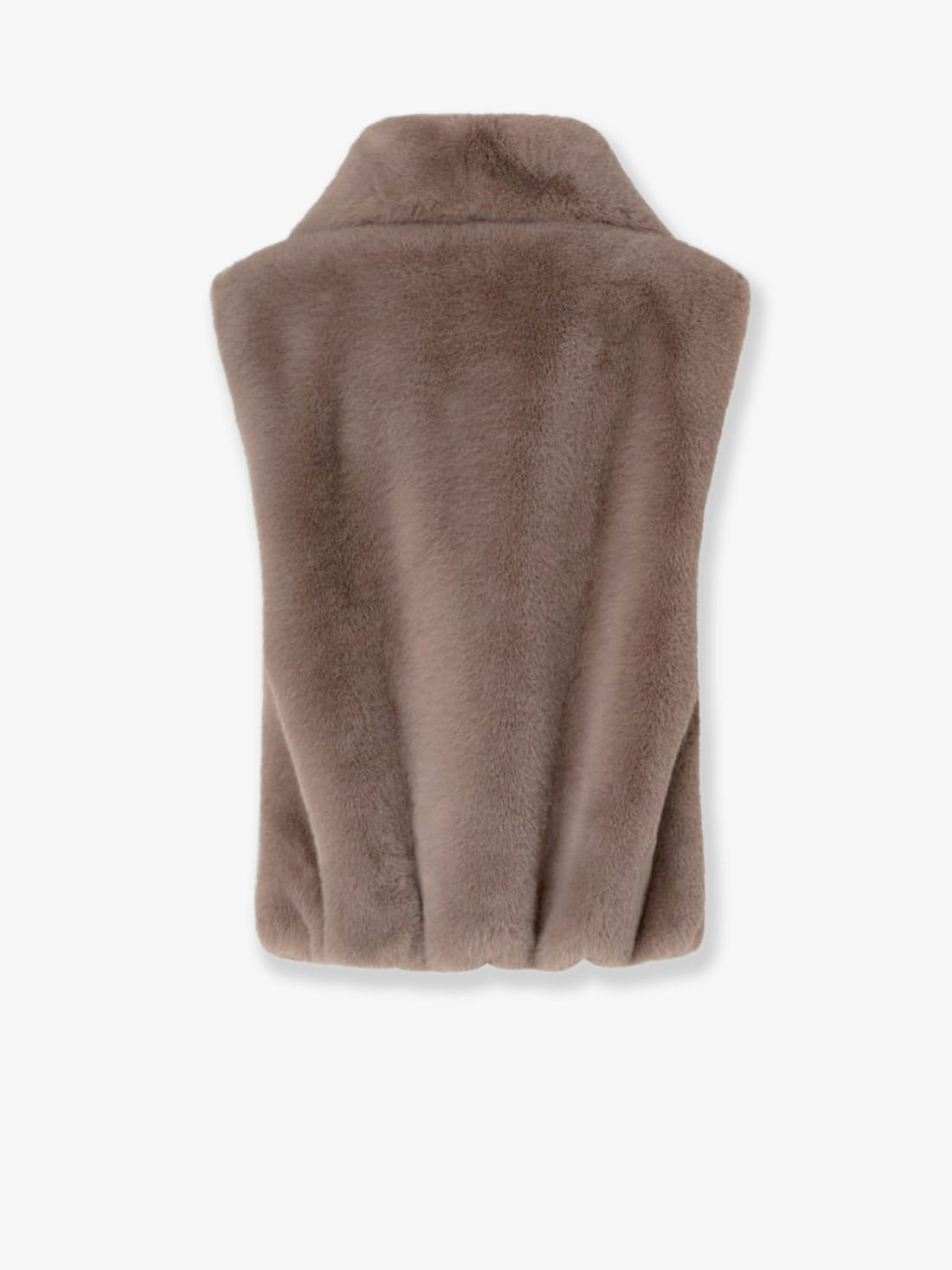Deyn faux fur sleeveless jacket