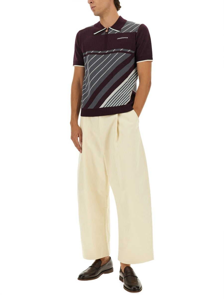 "DIAGONAL" TENNIS POLO SHIRT