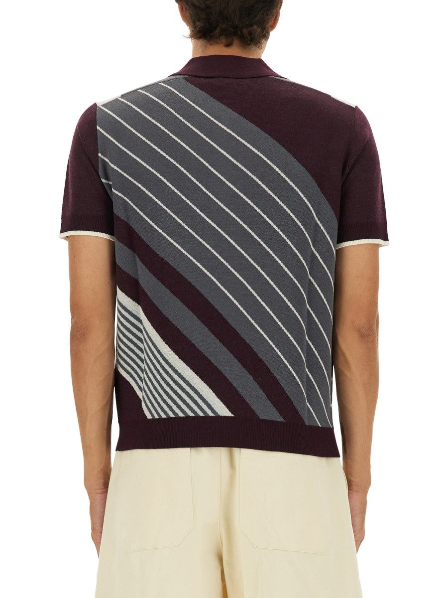 "DIAGONAL" TENNIS POLO SHIRT