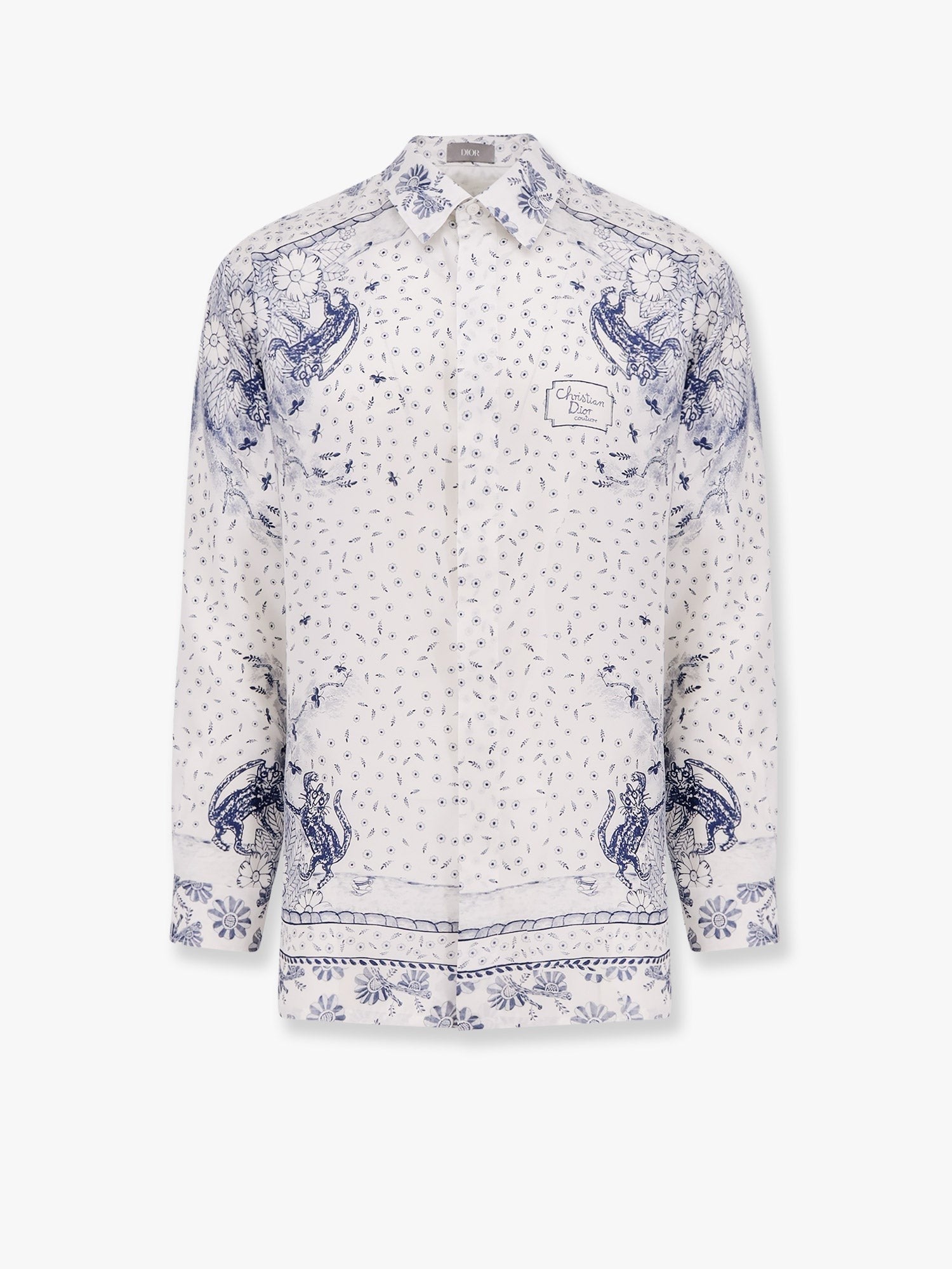 Dior and hylton nel silk shirt