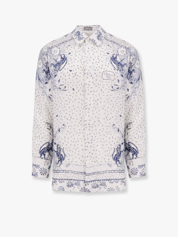 Dior and hylton nel silk shirt