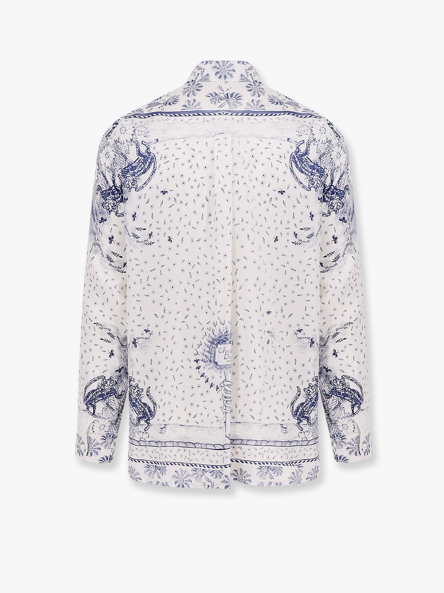 Dior and hylton nel silk shirt