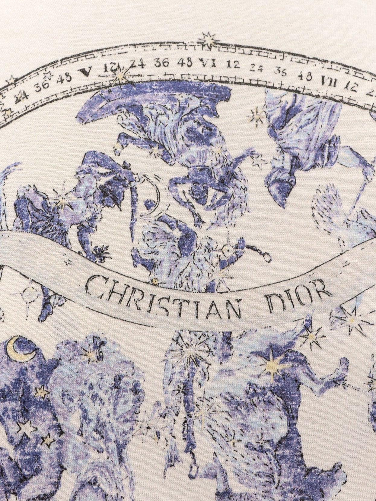 Dior Night of Dreams cotton and line T-shirt