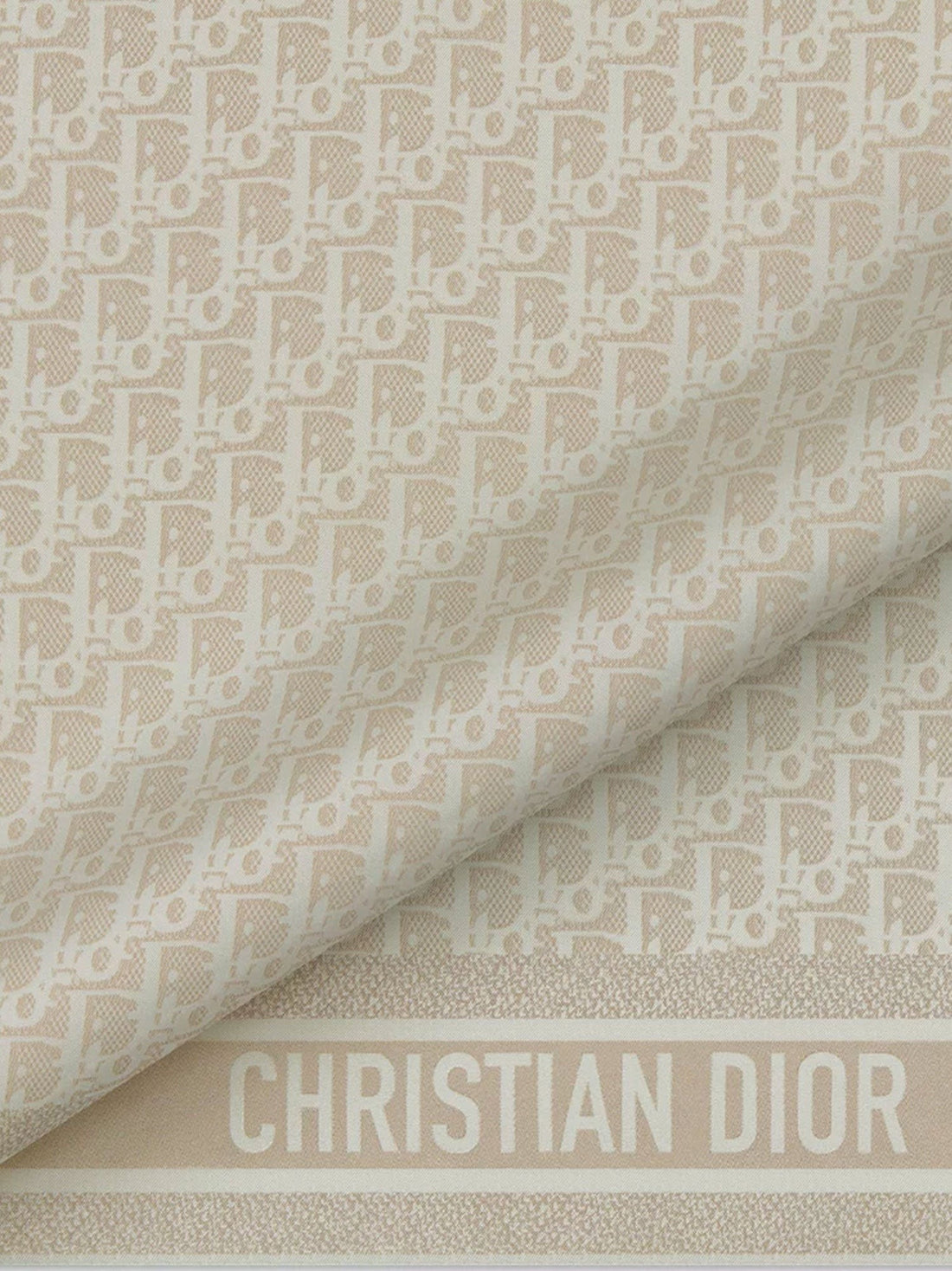 Dior Oblique silk twill foulard