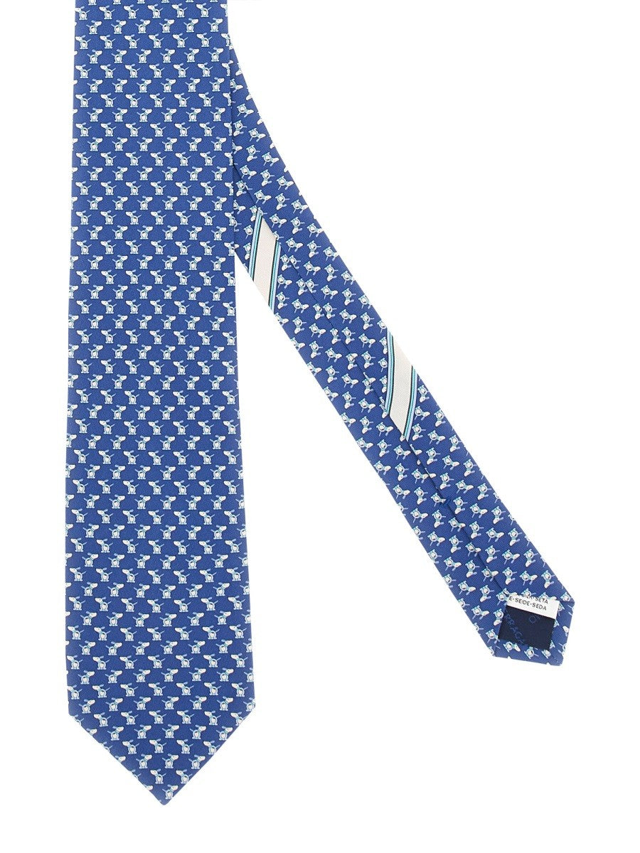 DOGGIE PRINT TIE